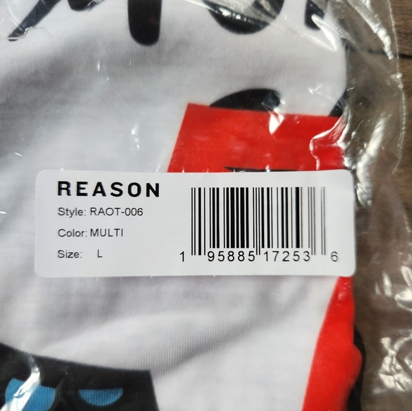Mens Reason T Comic NWT S - Picture 3 of 5